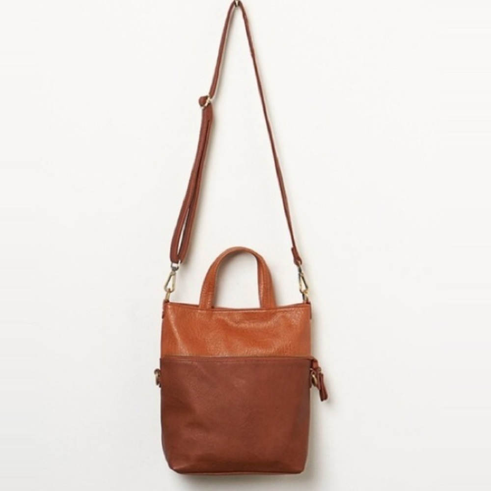 Free People Convertible Vegan Leather Purse